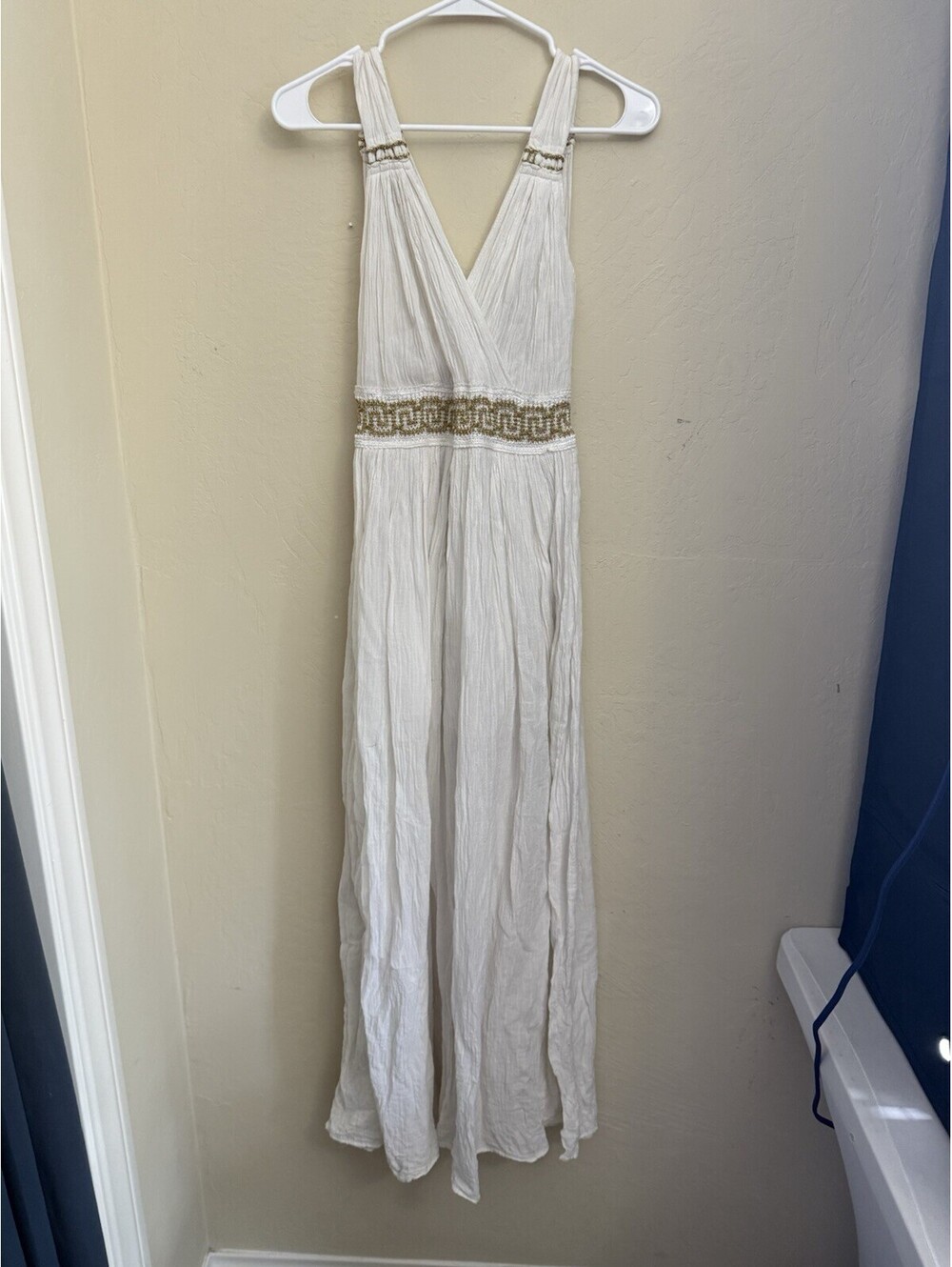 Grimani Greek Goddess Full Length Made In Greece 100% Cotton One Size